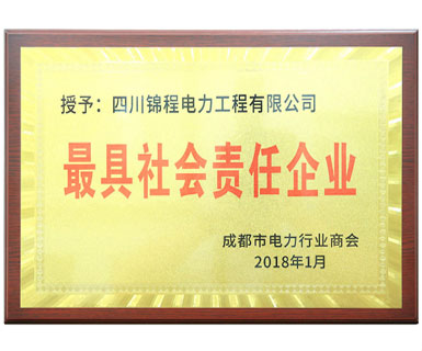 最具社會責任企業(yè)